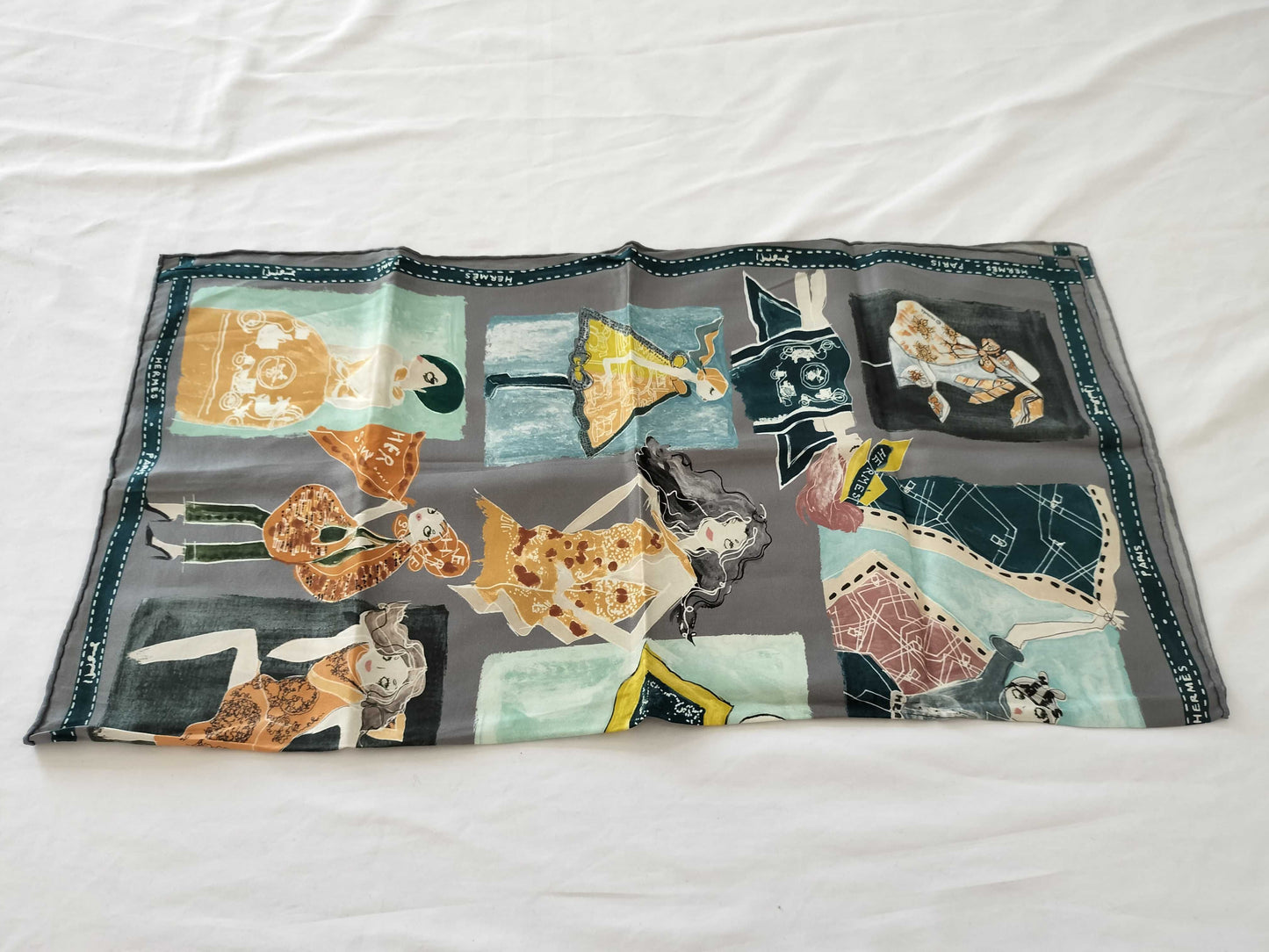 HERMES Jaime mon Carre/Carré 70 Scarf