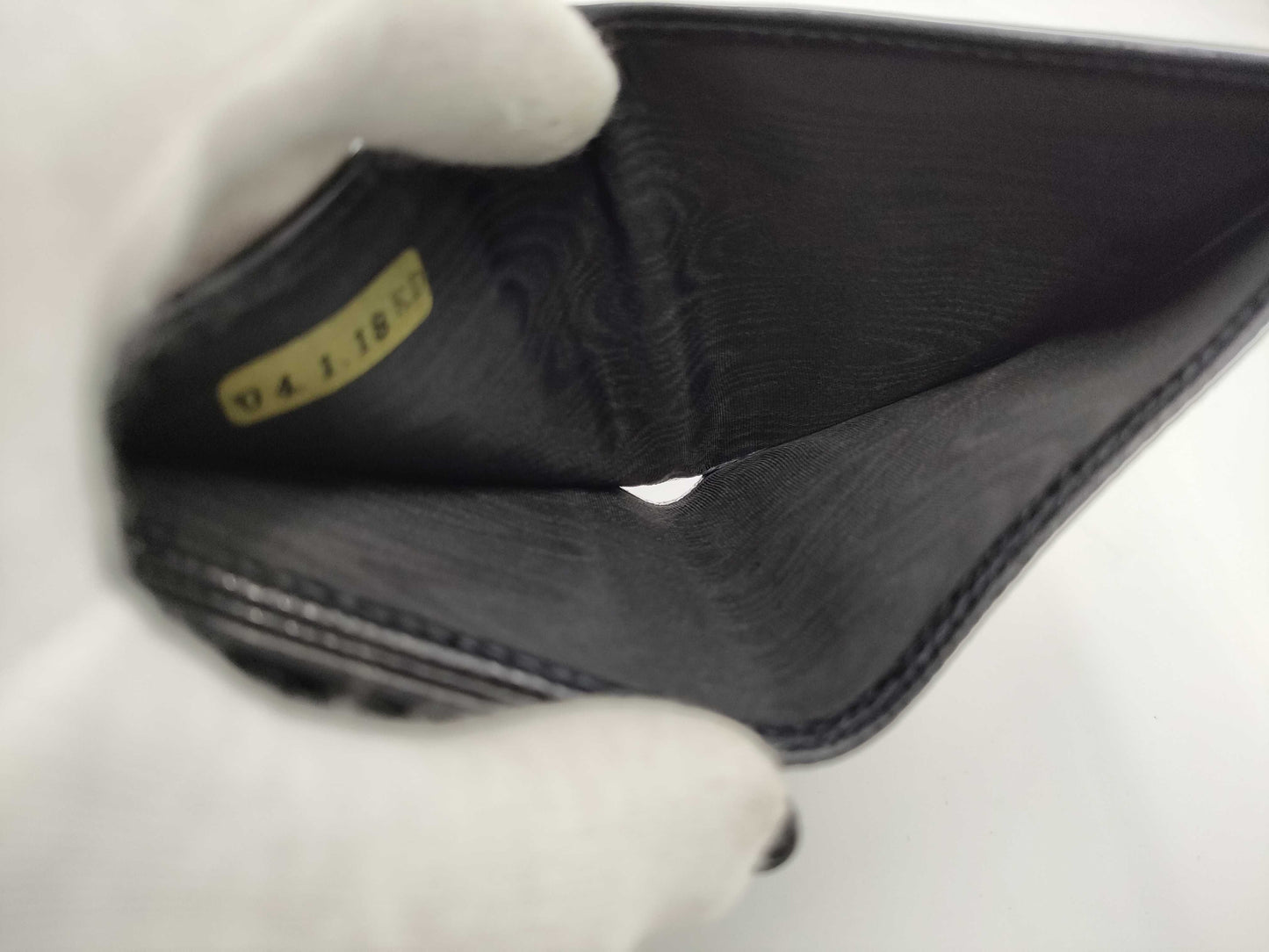 CHANEL Caviar Leather Double Hook Wallet with Department Store Seal