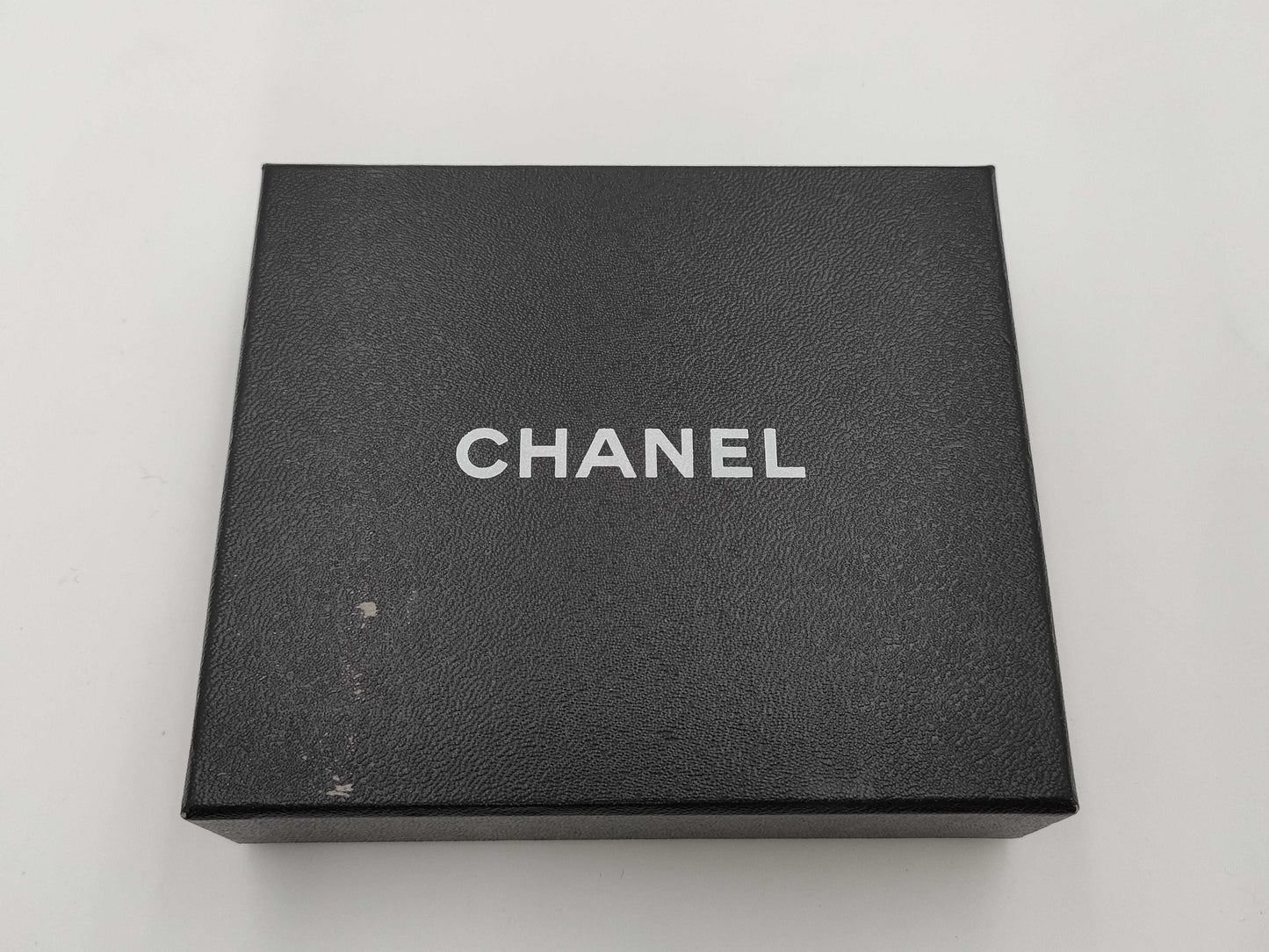 CHANEL Caviar Leather Double Hook Wallet with Department Store Seal