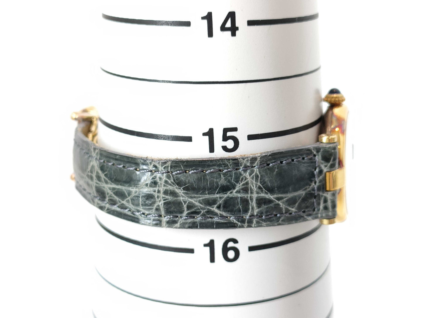 Cartier Vermeil/Round/Black Dial Women's Watch
