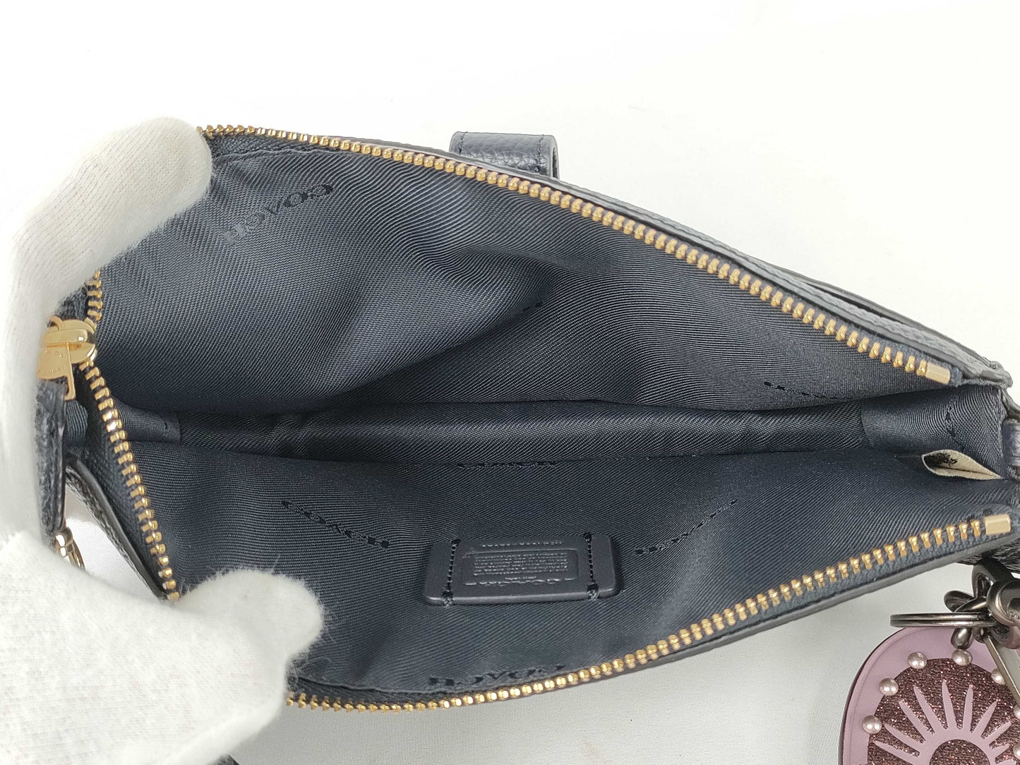 COACH D4892 32320 2WAY Clutch Shoulder Pouch Shoulder Bag
