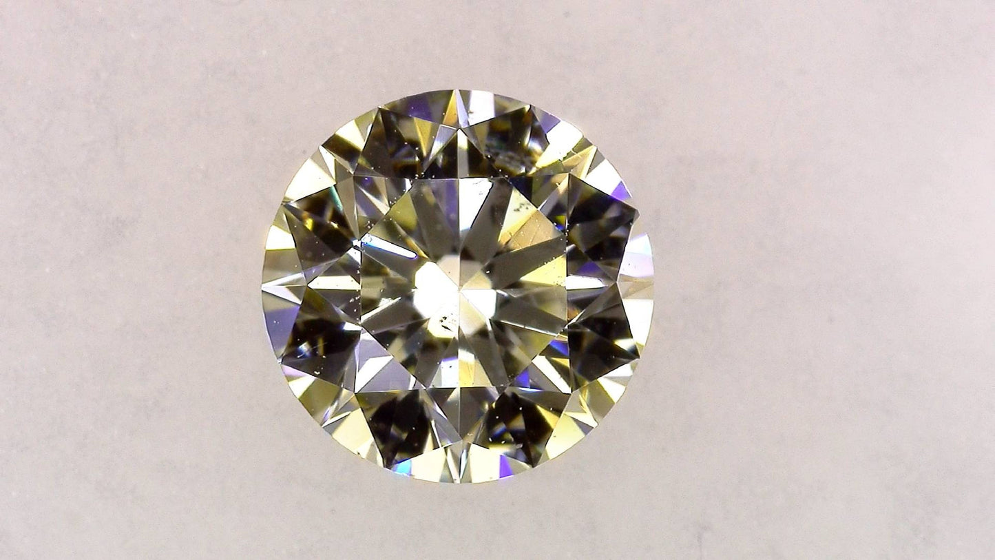 0.537ct M SI-1 VERY GOOD/GD/GD NONE NATURAL 5.24-5.28X3.23mm Diamond Loose