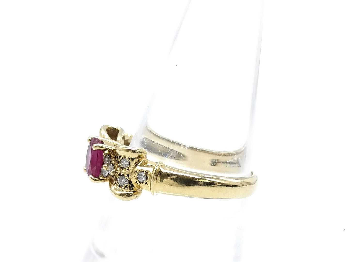 R0.40ct D0.09ct K18 3.0g Ring