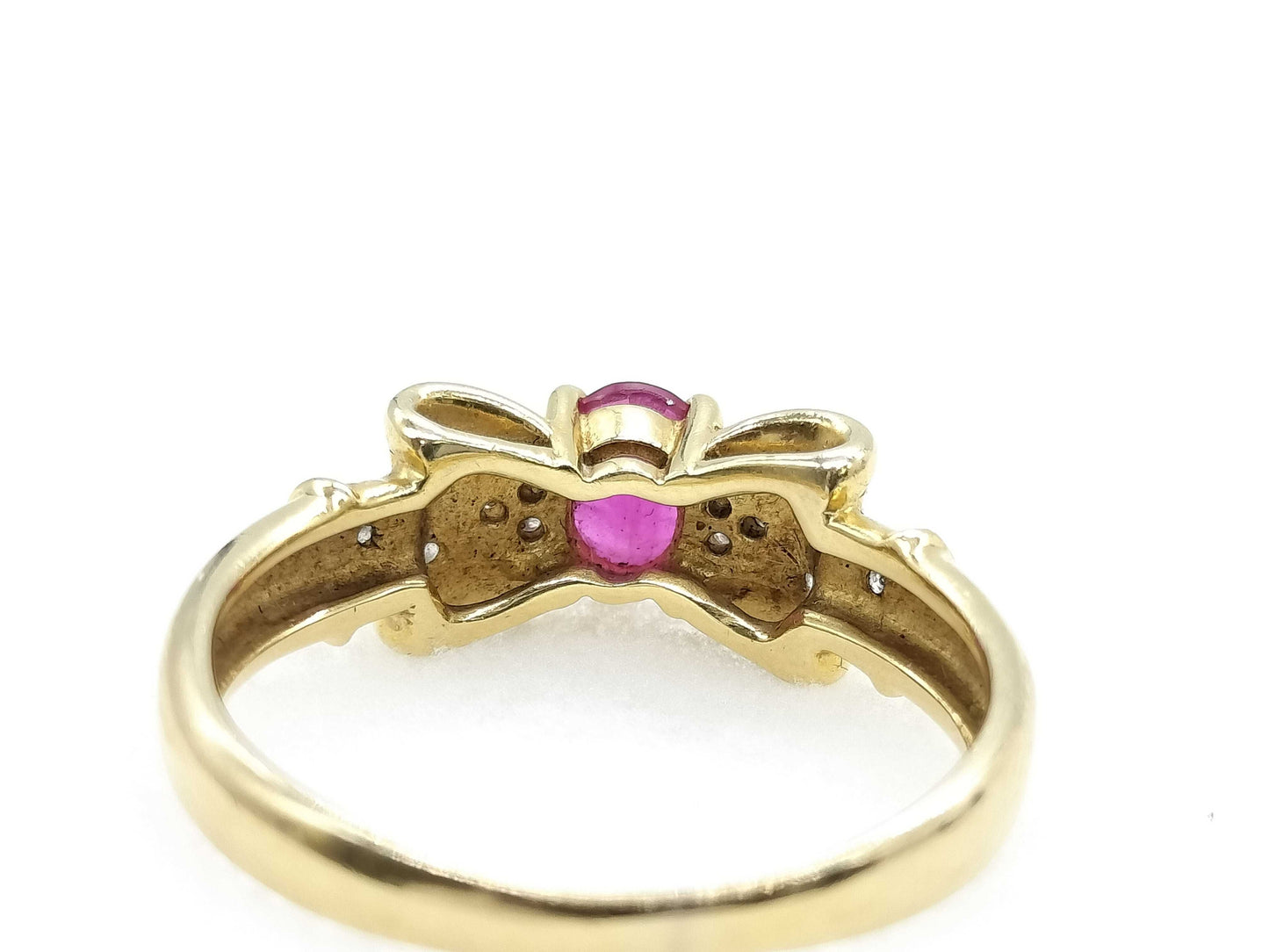 R0.40ct D0.09ct K18 3.0g Ring