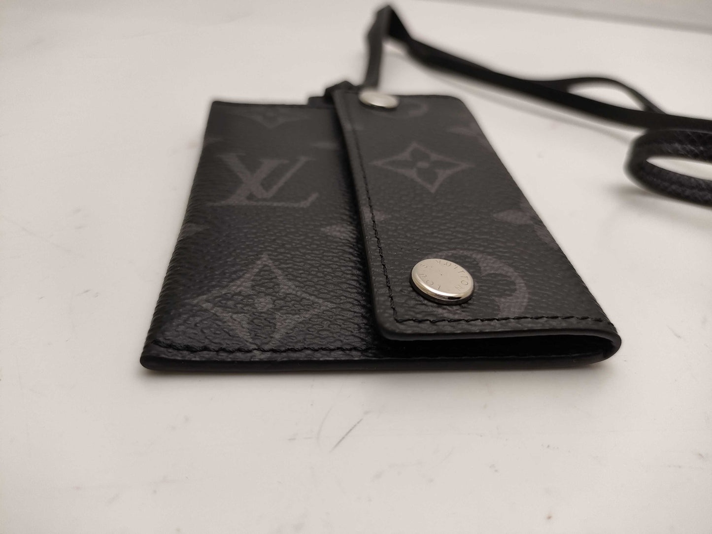 LOUIS VUITTON Porte Carte On Strap M83155 Card Case, Pass Case, Business Card Case