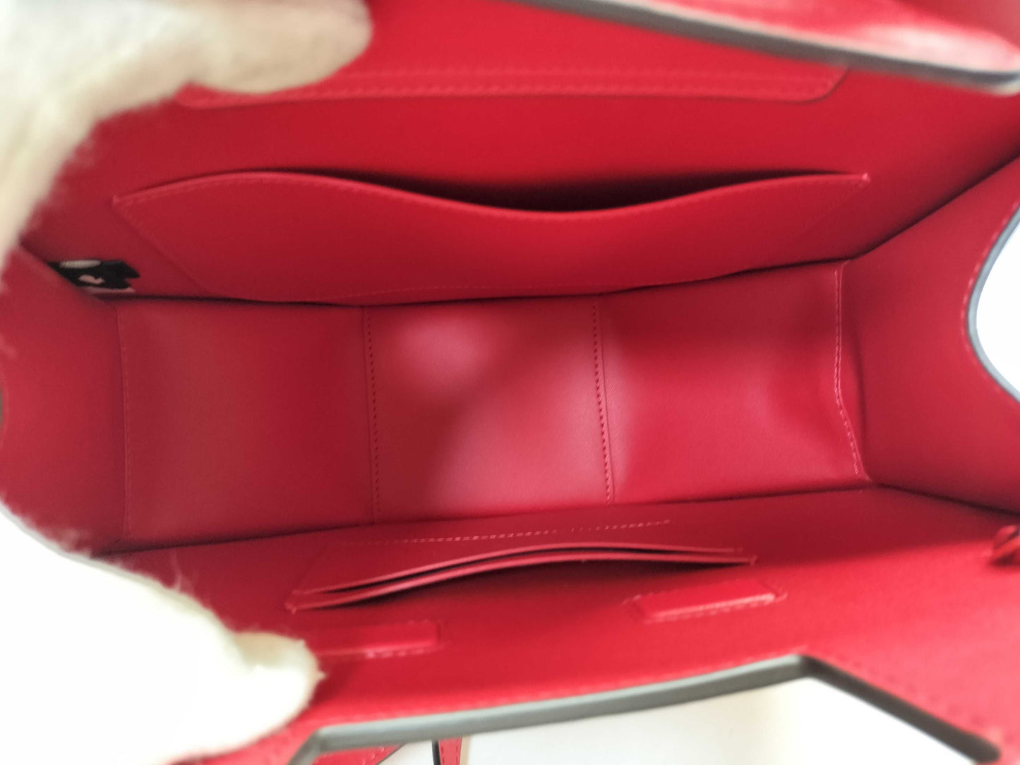 Kate Spade Red Multi Detour Glitter Patent Handbag