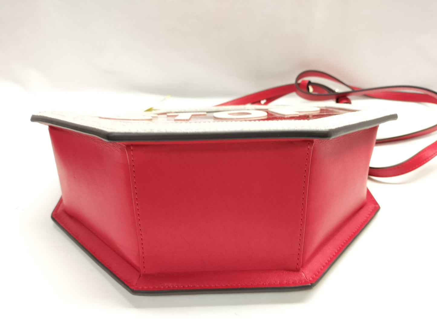 Kate Spade Red Multi Detour Glitter Patent Handbag