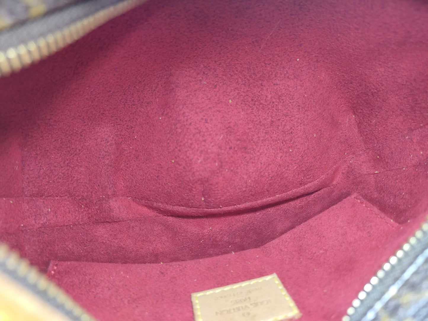 LOUIS VUITTON Monogram M51510 Pochette Croissant Shoulder Bag