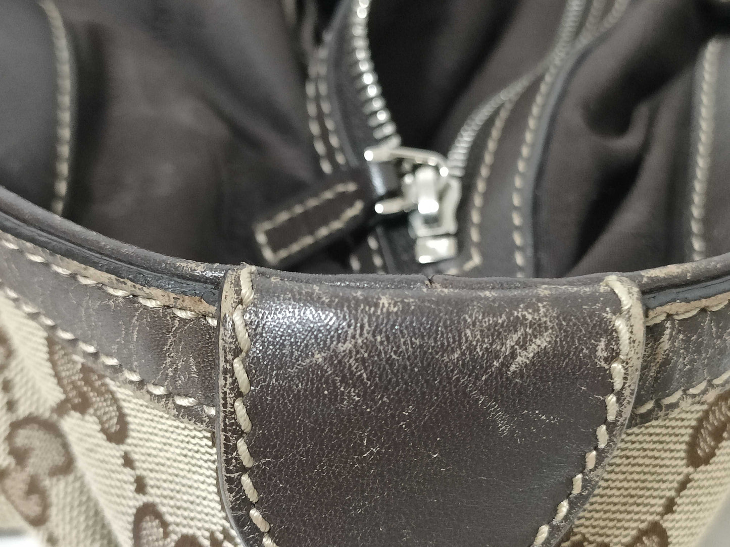 GUCCI GG Canvas 214397 Tote Bag