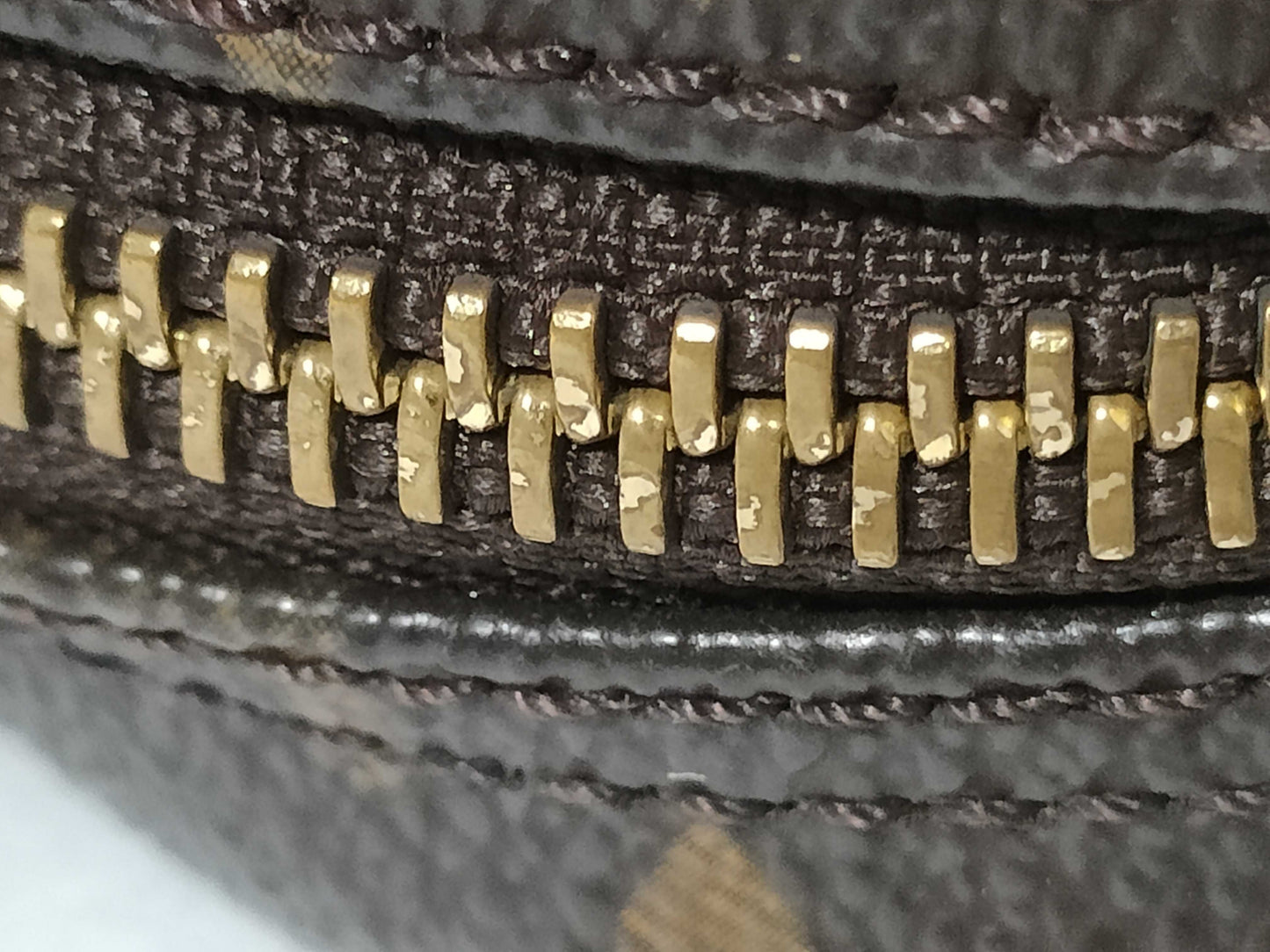 LOUIS VUITTON Monogram Amazon Shoulder Bag, Partially Damaged