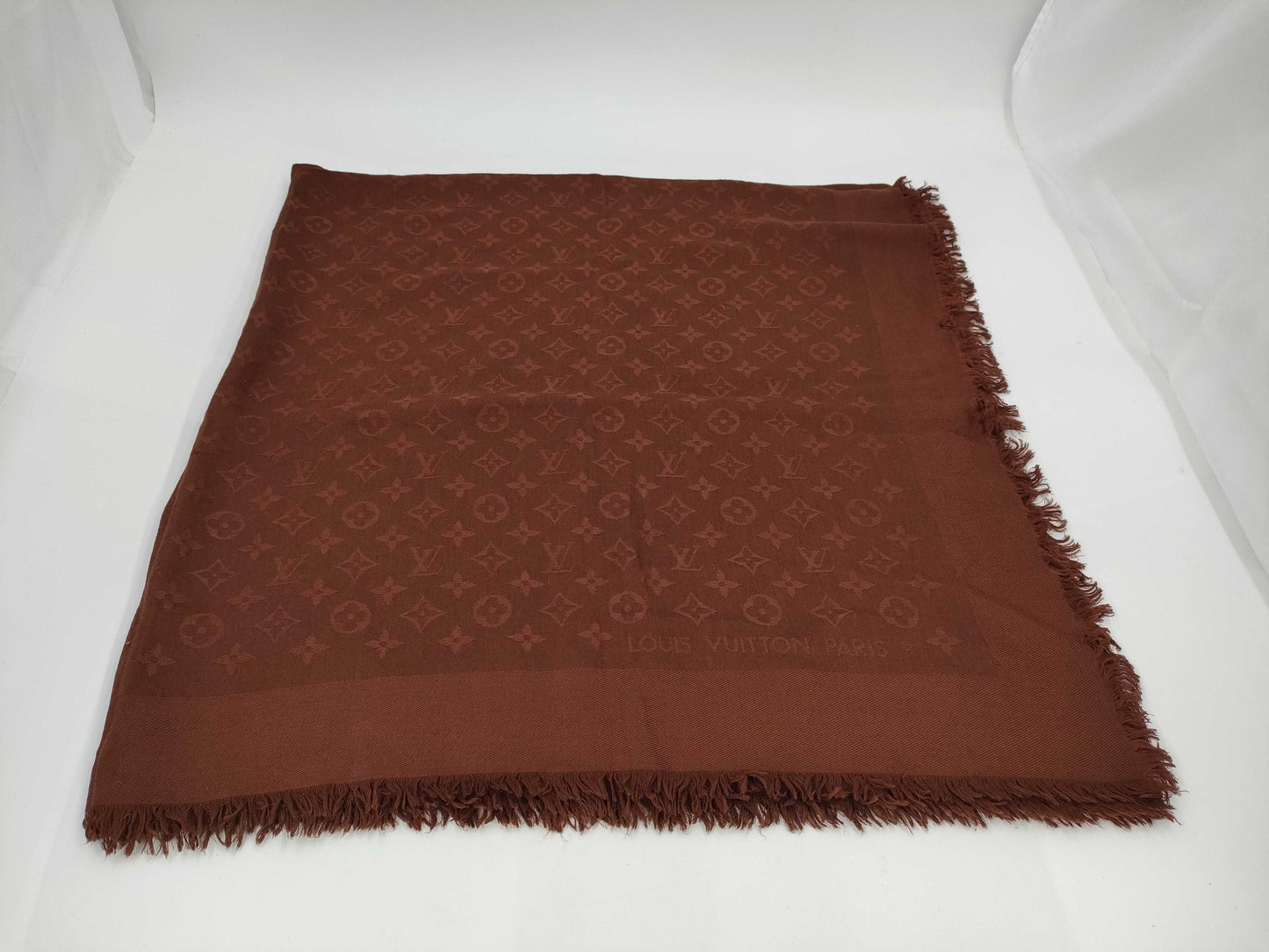 LOUIS VUITTON Monogram Stole Scarf