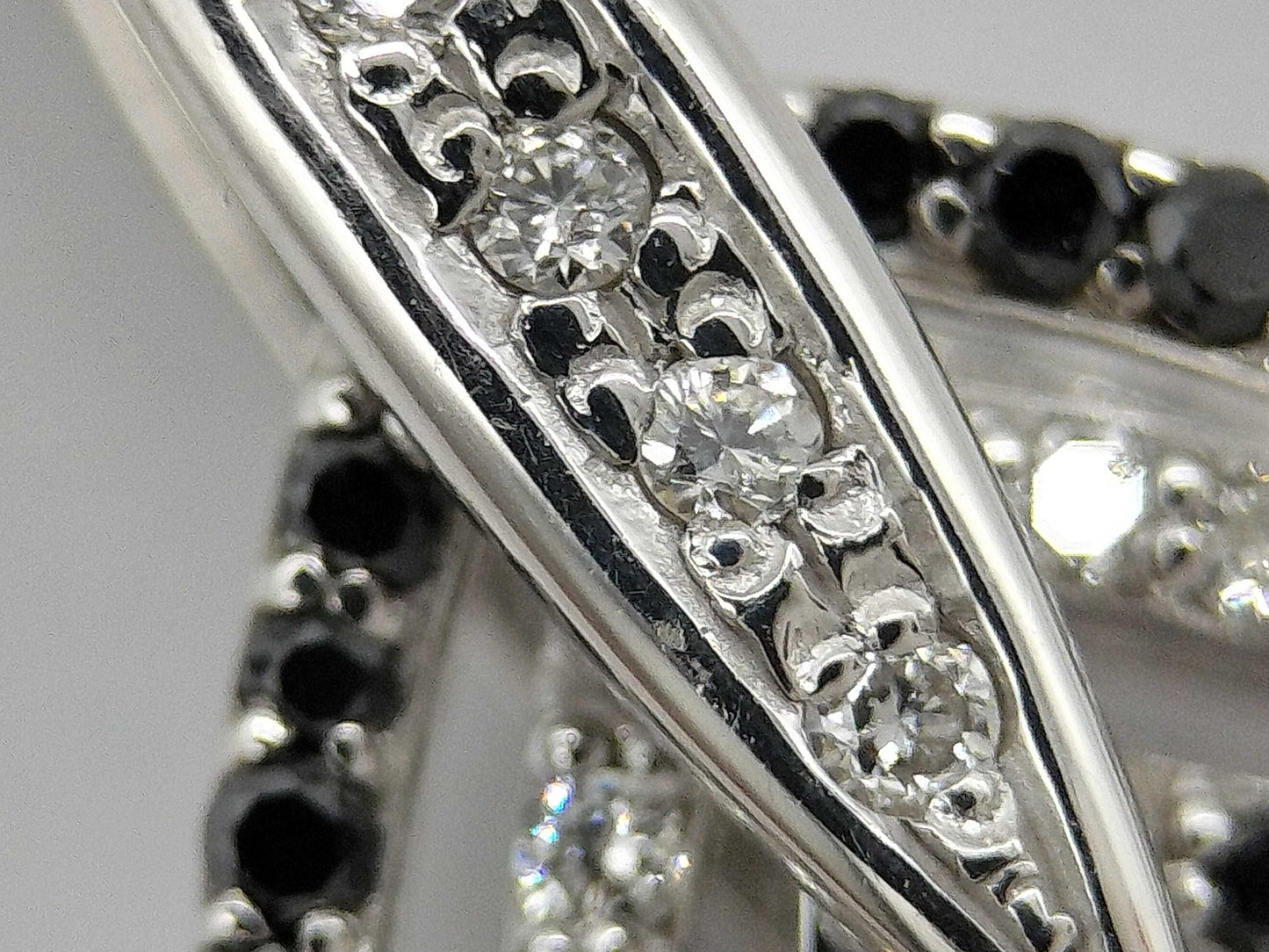 D1.00ct K18WG 7.9g Necklace