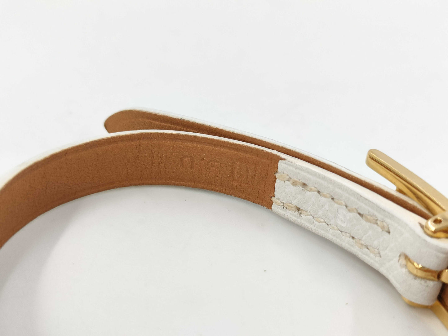 HERMES Be Api Bracelet □K Stamped Bracelet/Bangle