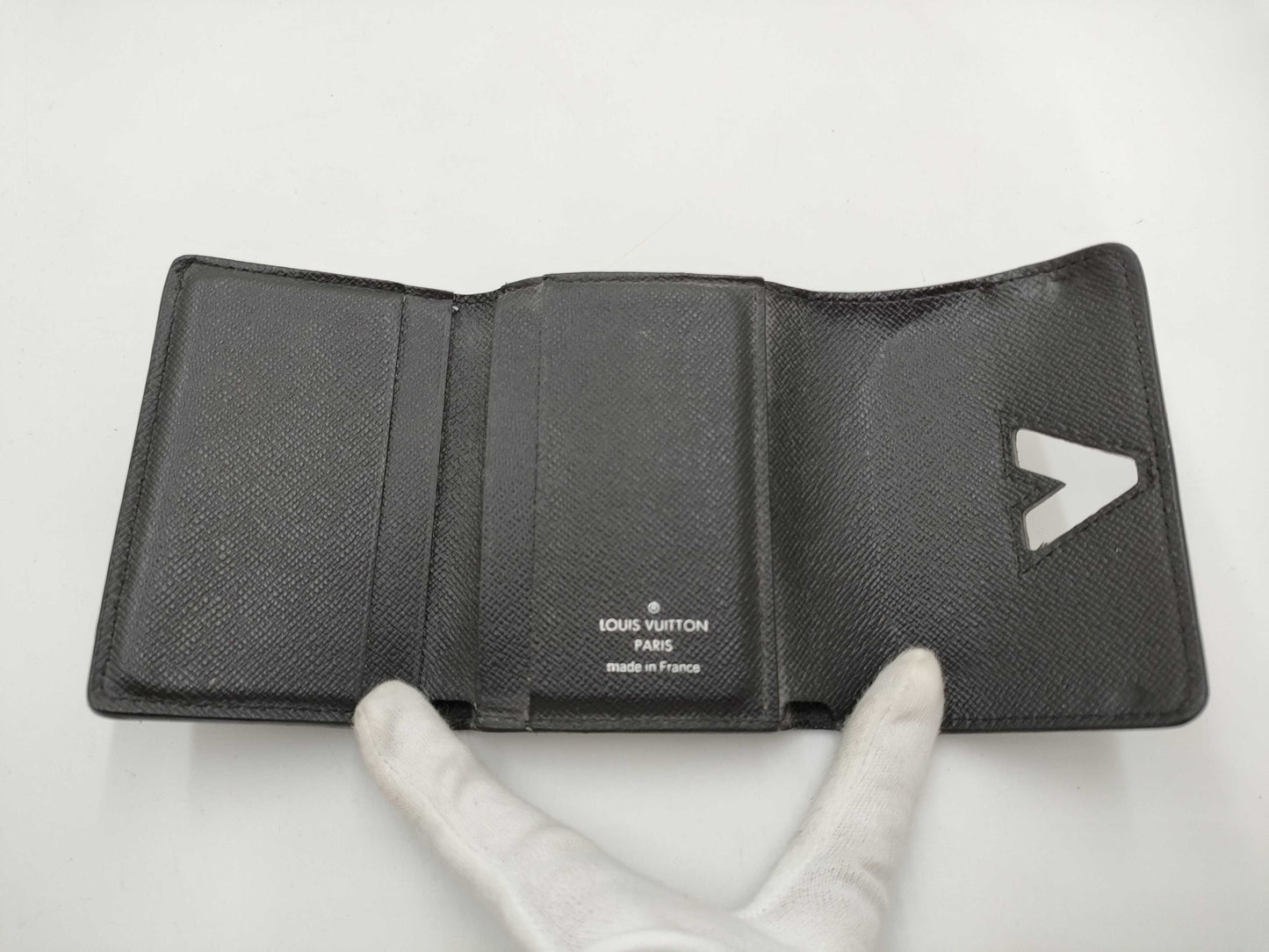 LOUIS VUITTON Epi Portefeuille Twist Folding Wallet
