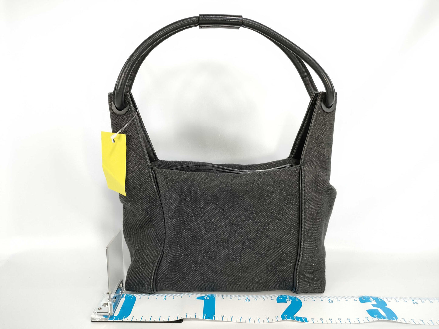 GUCCI GG Canvas Leather Handbag 101333 Handbag