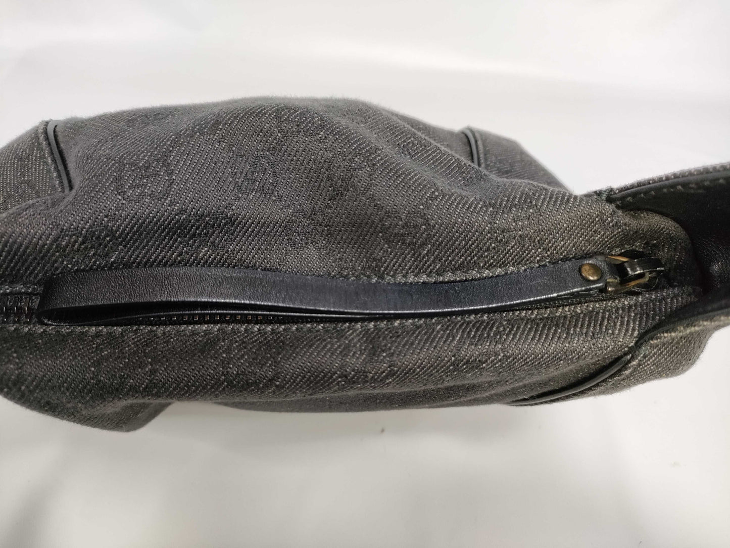 GUCCI GG Canvas Leather Handbag 101333 Handbag