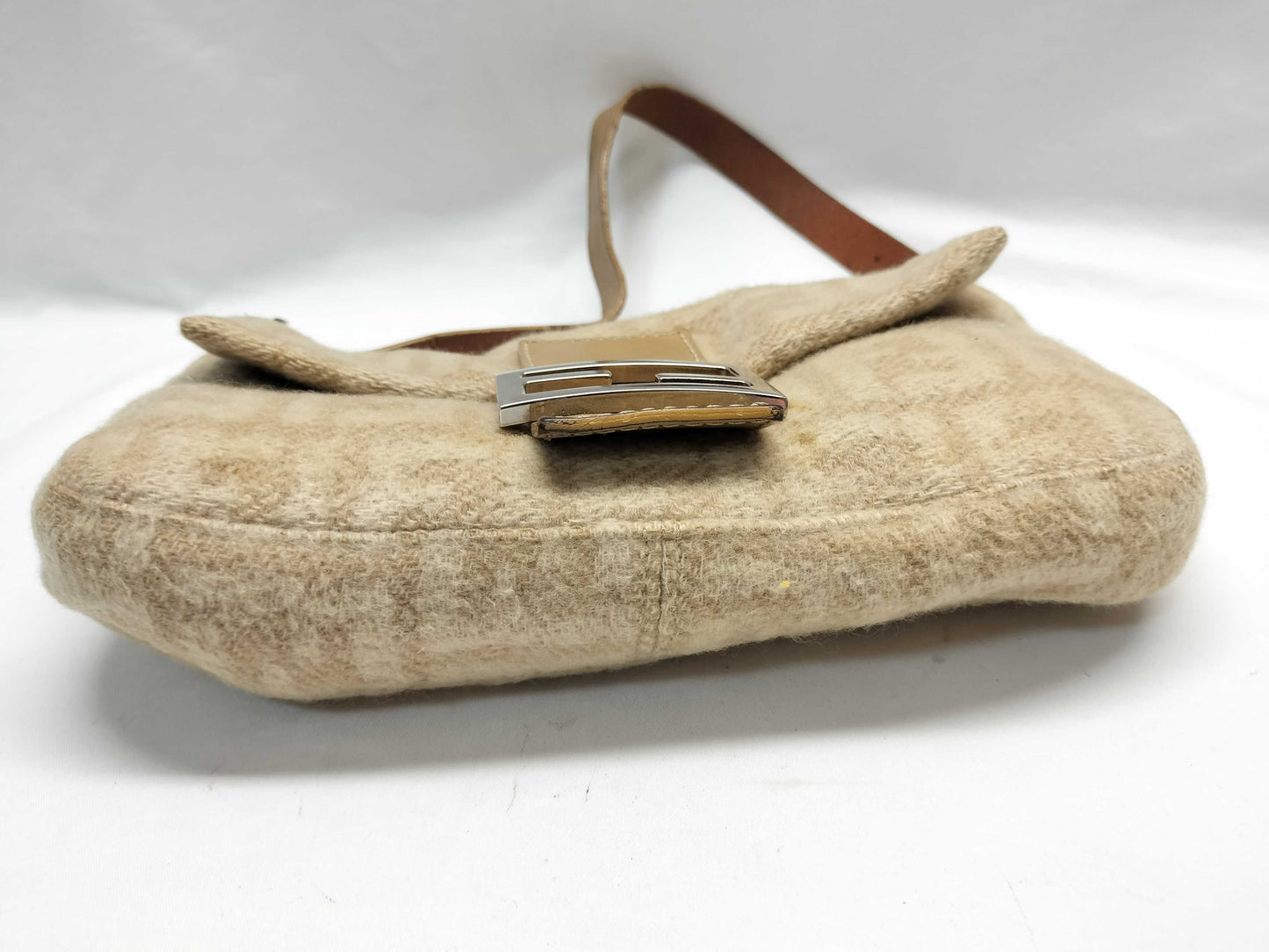 FENDI Mamma 2321-26424-008 / Wool / Condition Considered Handbag