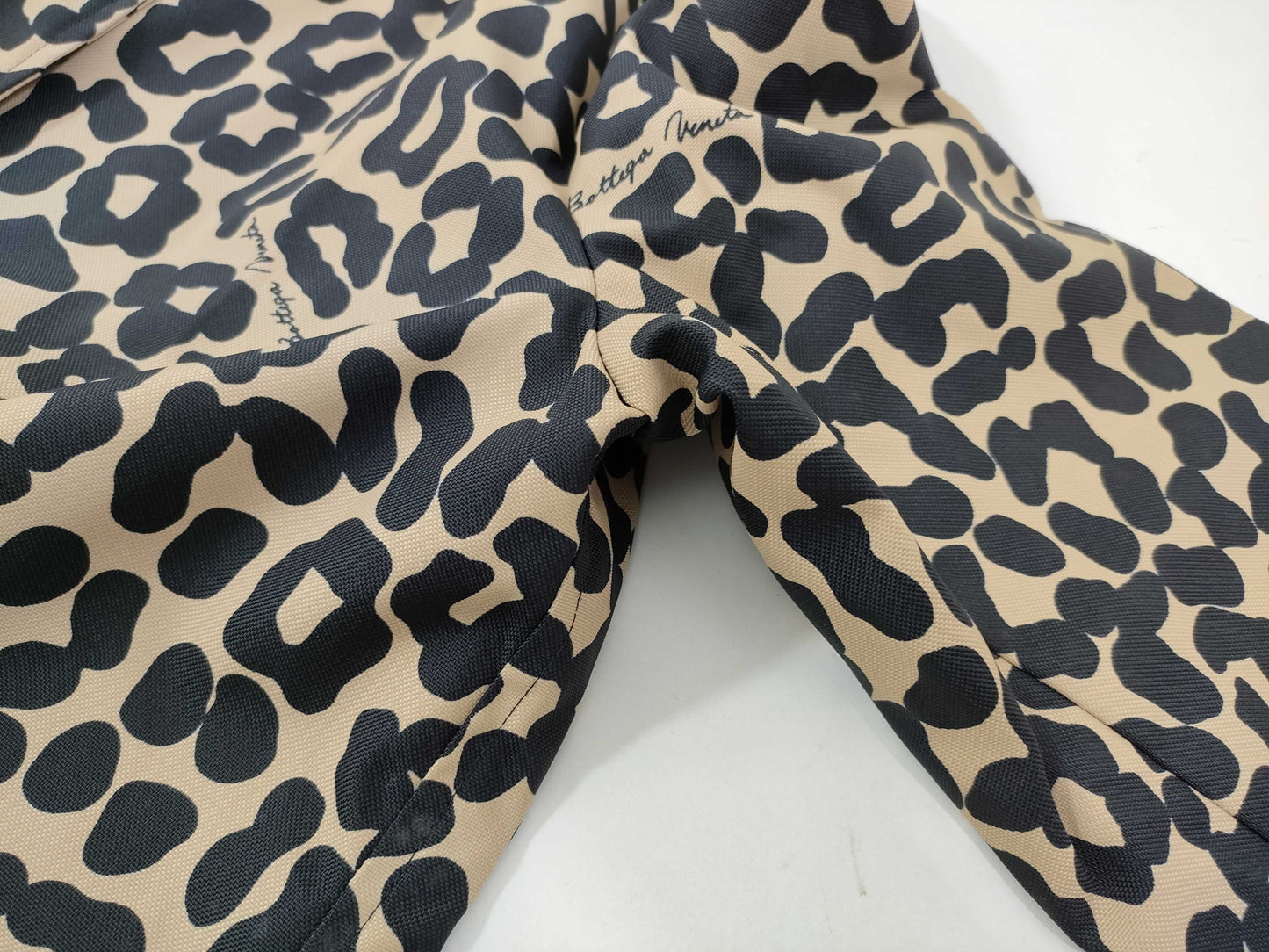 BOTTEGA VENETA Leopard Print Nylon Coat