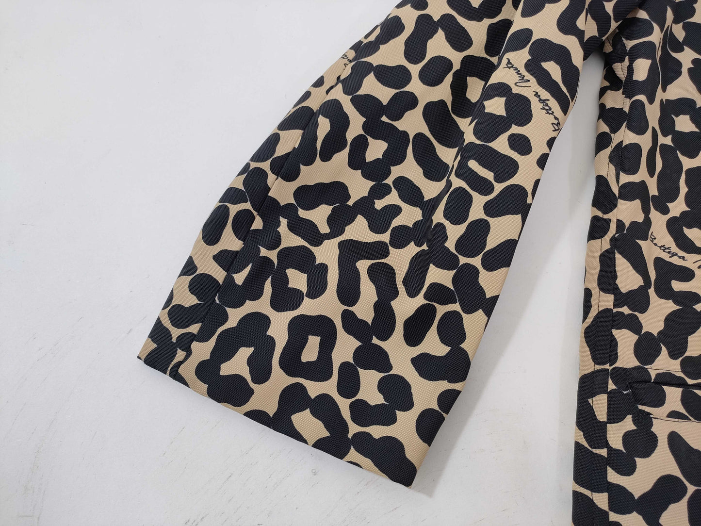 BOTTEGA VENETA Leopard Print Nylon Coat