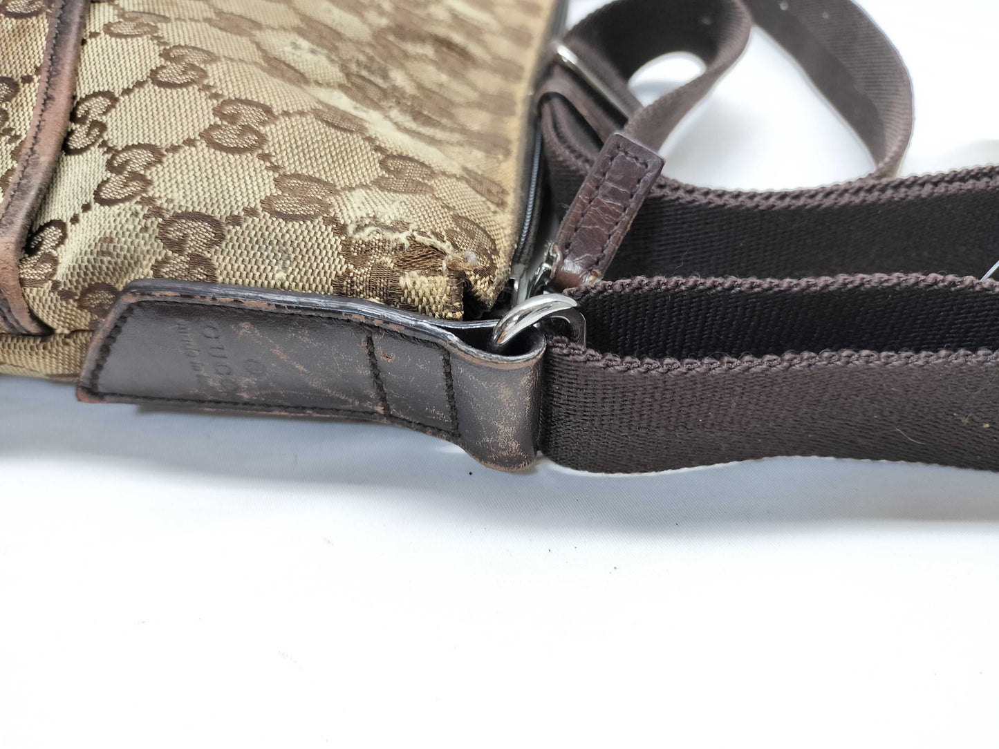 GUCCI GG Canvas 145857 Shoulder Bag
