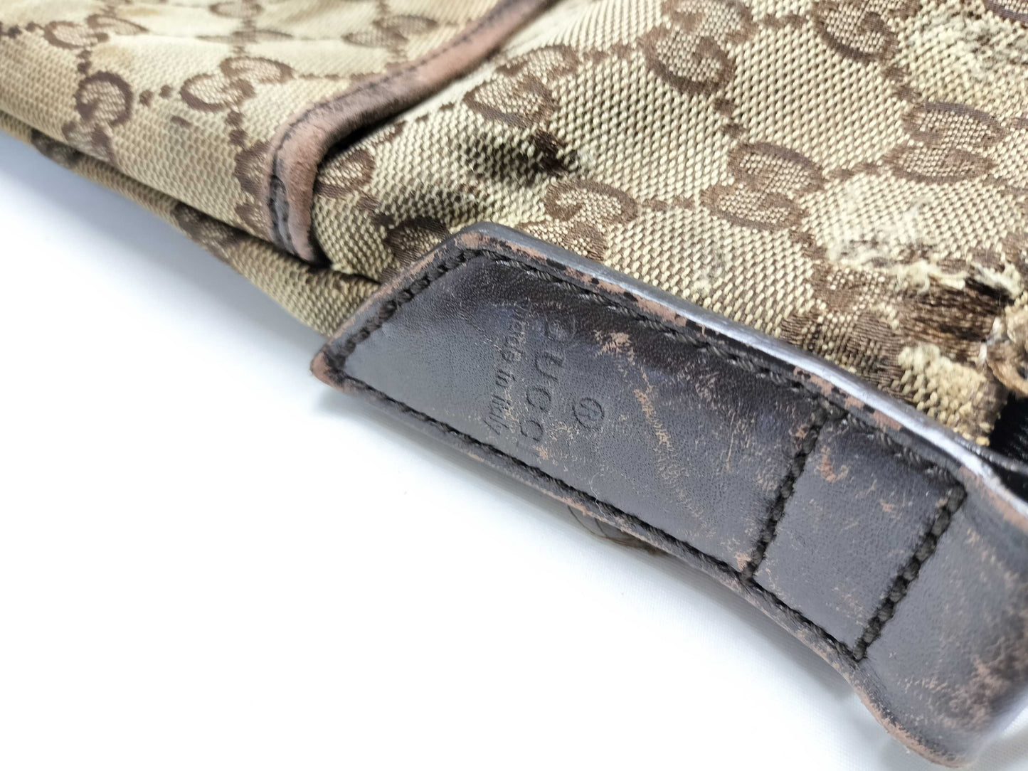GUCCI GG Canvas 145857 Shoulder Bag