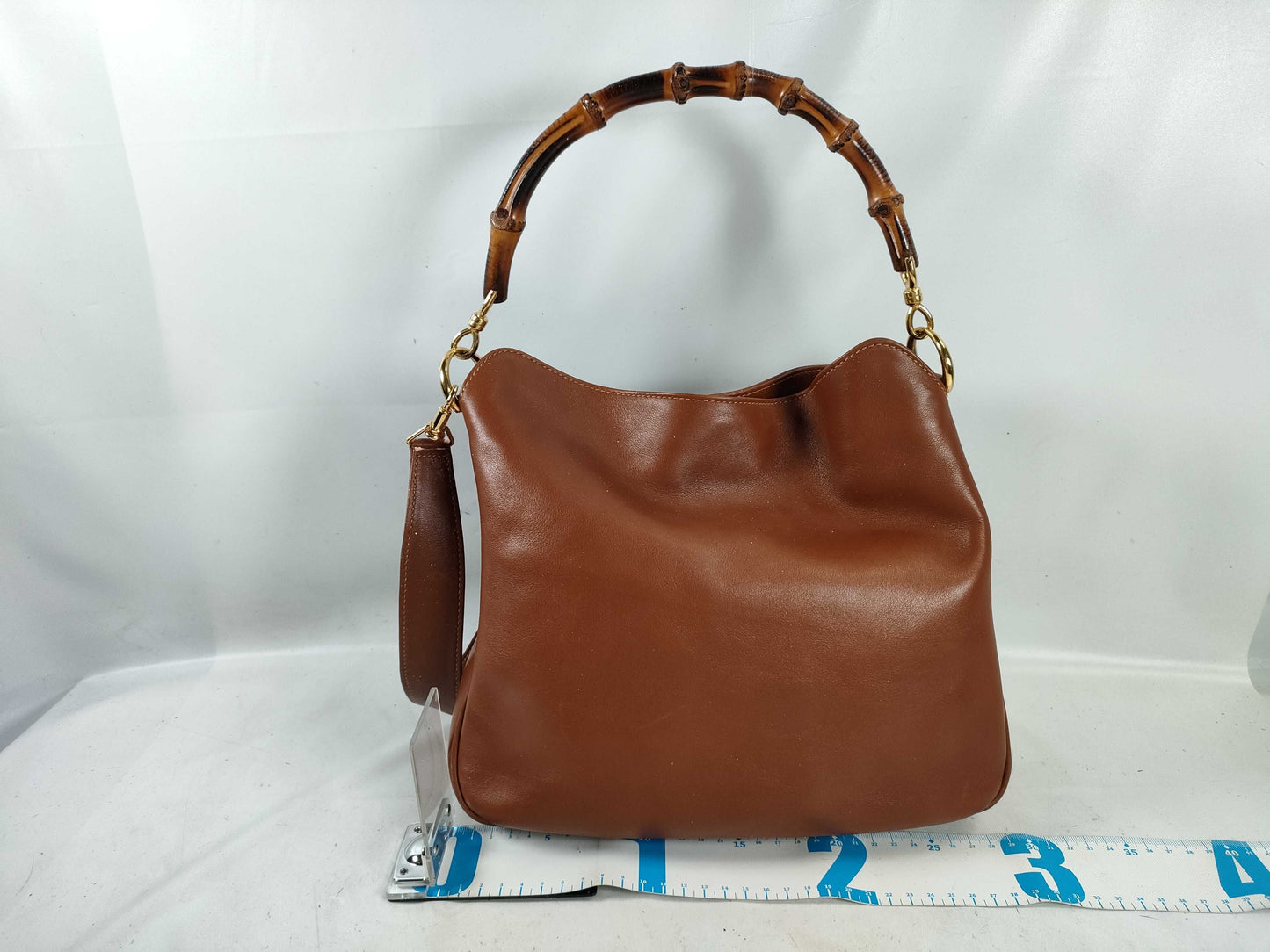GUCCI Bamboo 001-2113-1638 Handbag Handbag