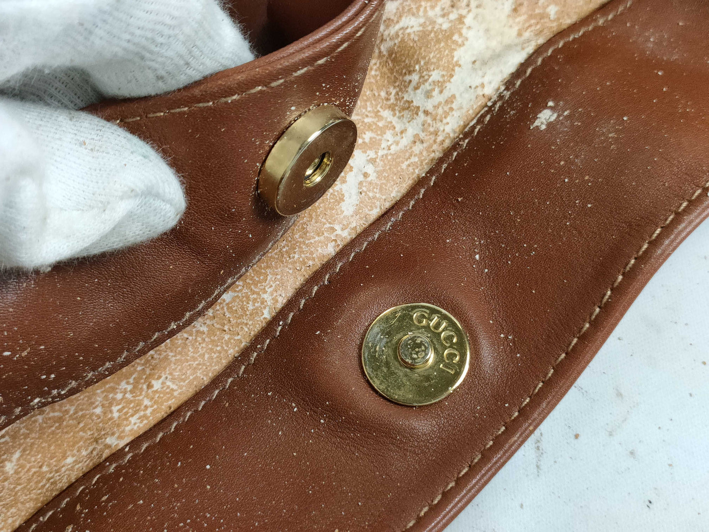 GUCCI Bamboo 001-2113-1638 Handbag Handbag