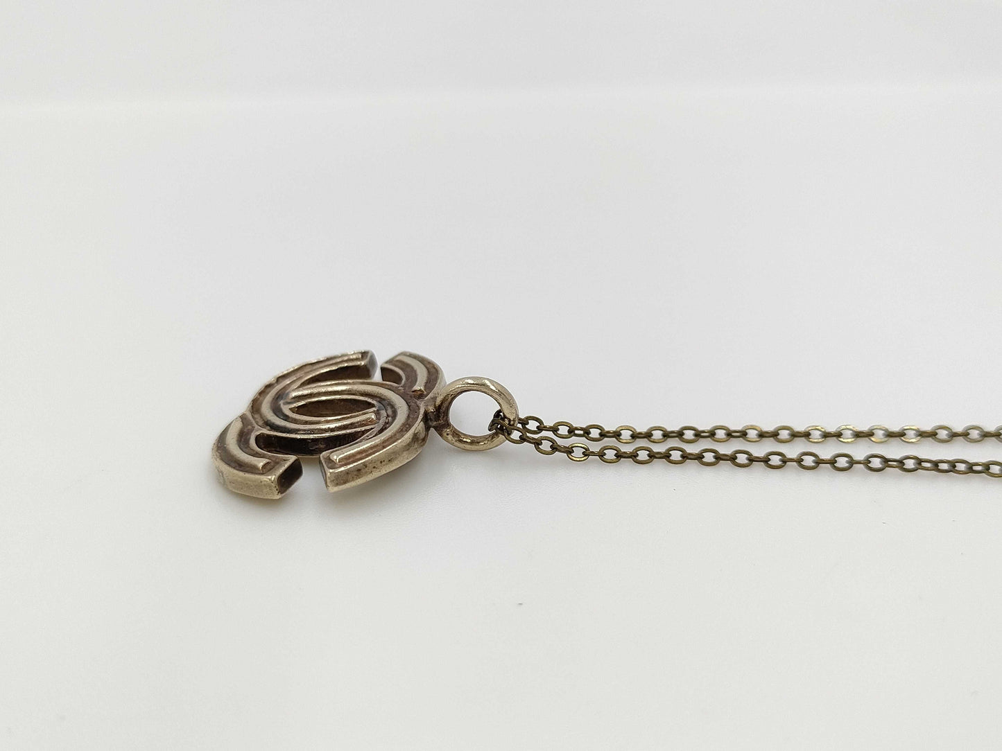 CHANEL Coco Mark 01P Necklace Necklace Necklace