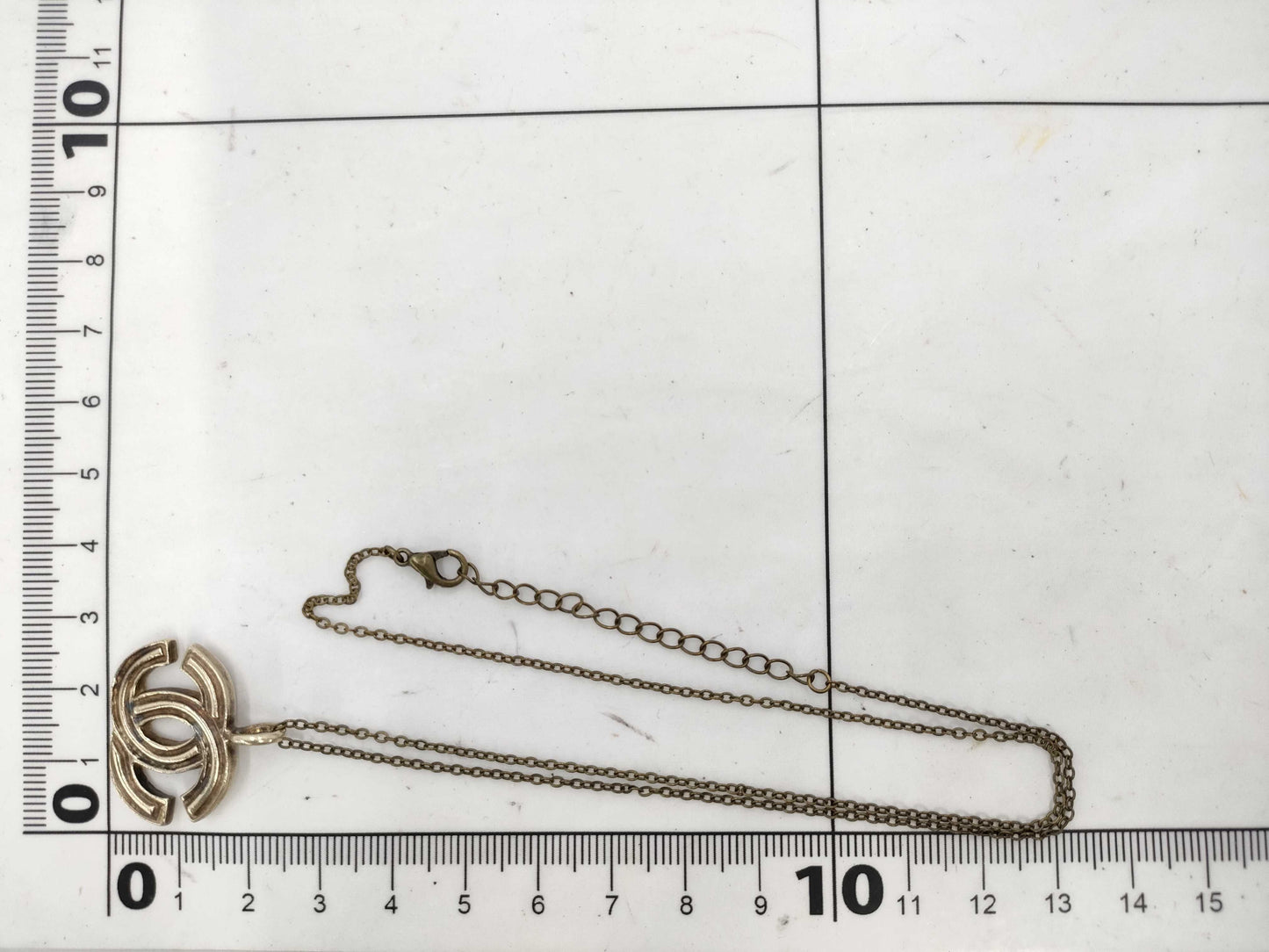 CHANEL Coco Mark 01P Necklace Necklace Necklace