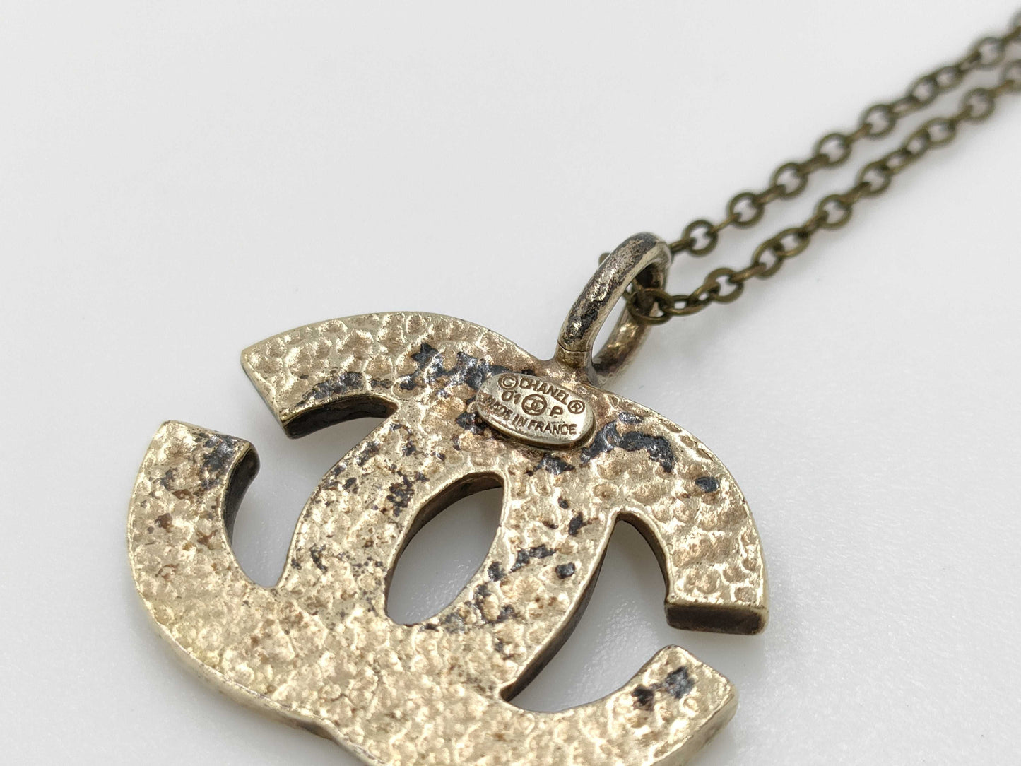 CHANEL Coco Mark 01P Necklace Necklace Necklace