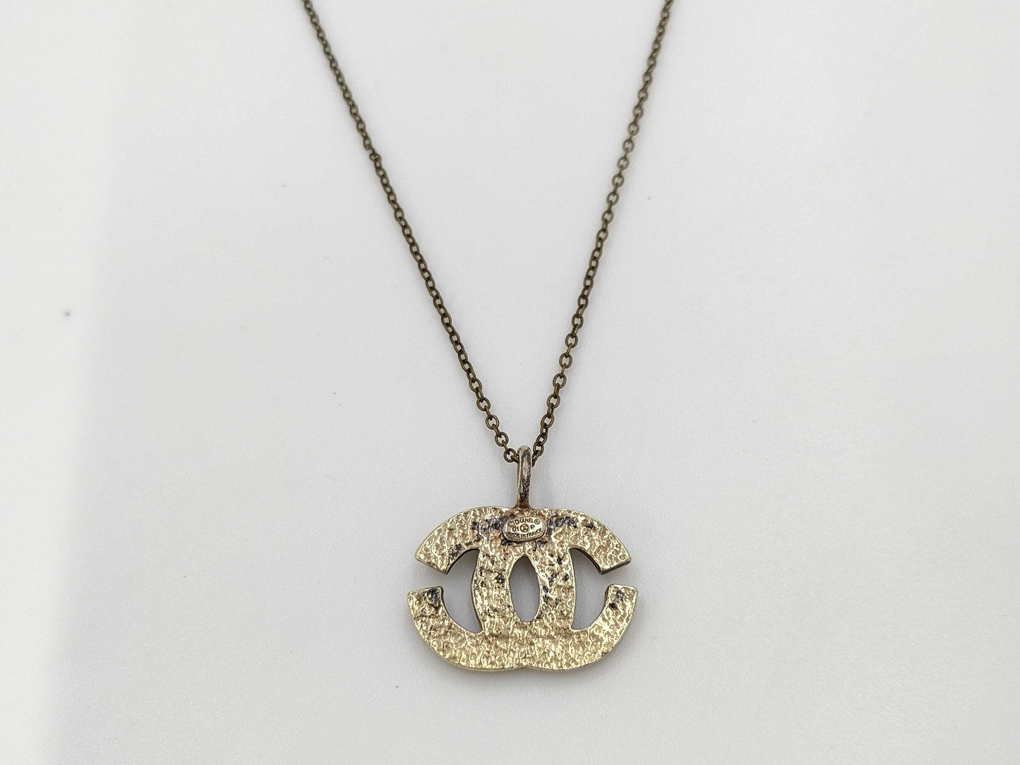 CHANEL Coco Mark 01P Necklace Necklace Necklace
