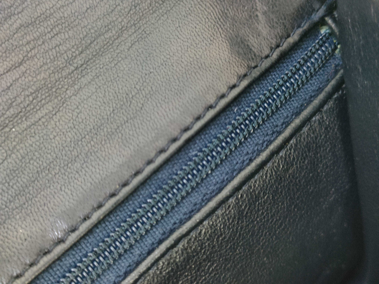 CHANEL Matelasse Lambskin Chain Shoulder Bag in Black