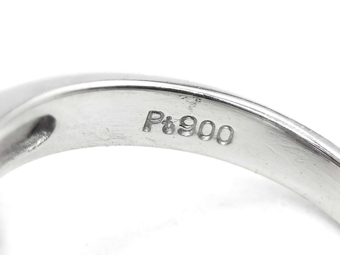 AM 12.46ct D 0.38ct Pt900 12.0g Ring