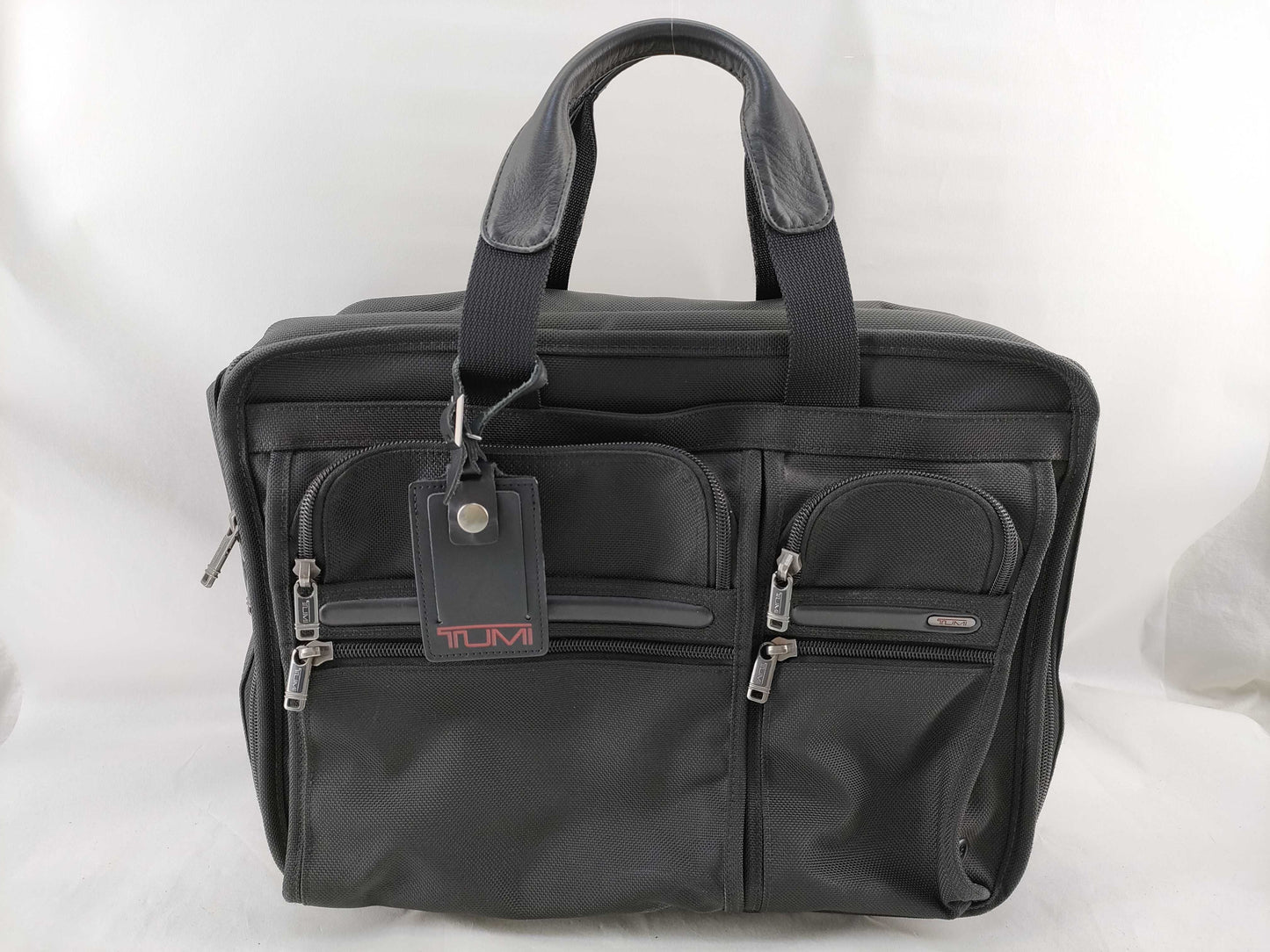 TUMI nylon canvas business bag