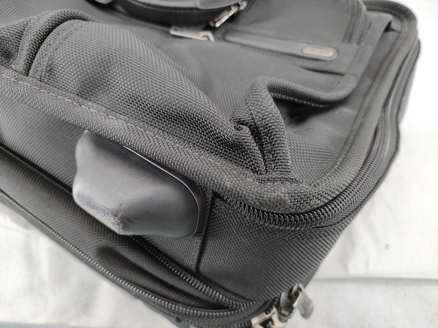TUMI nylon canvas business bag