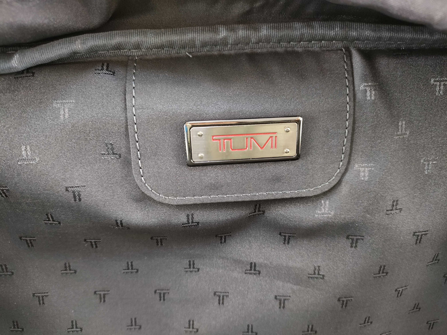TUMI nylon canvas business bag