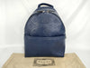 GUCCI Double G Blue Backpack Geometric Rucksack