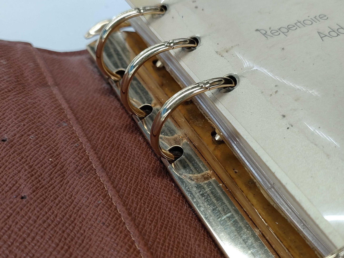 LOUIS VUITTON Monogram R20106 Agenda GM Notebook Cover