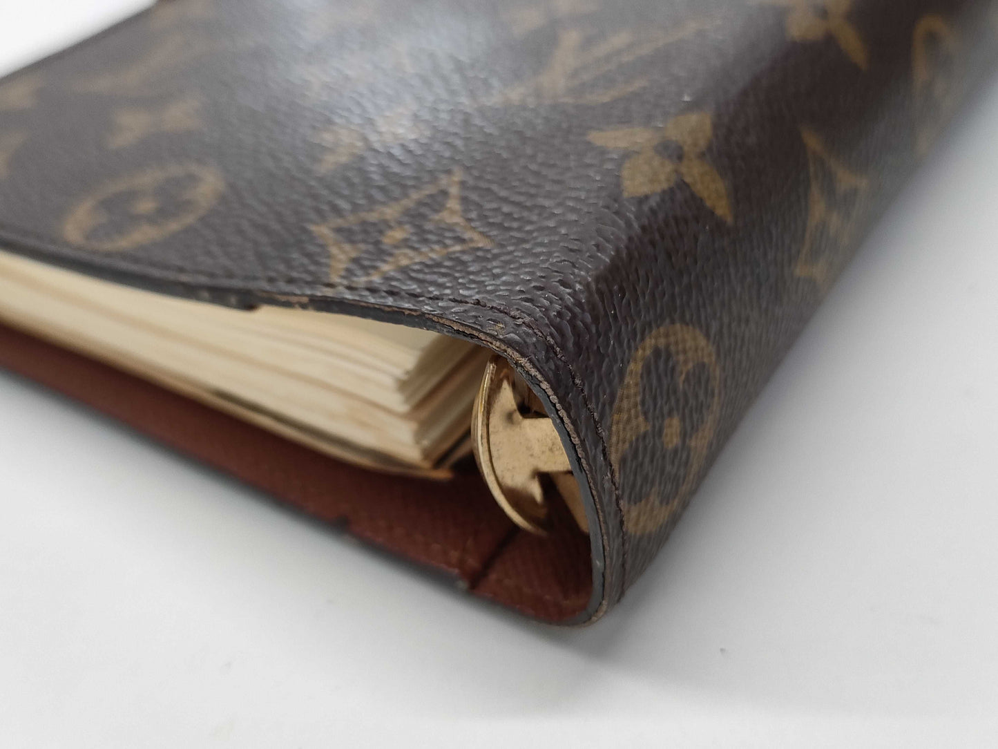 LOUIS VUITTON Monogram R20106 Agenda GM Notebook Cover