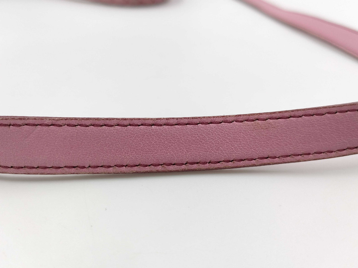 PRADA Nylon x Leather Ribbon 2WAY Pink Shoulder Bag