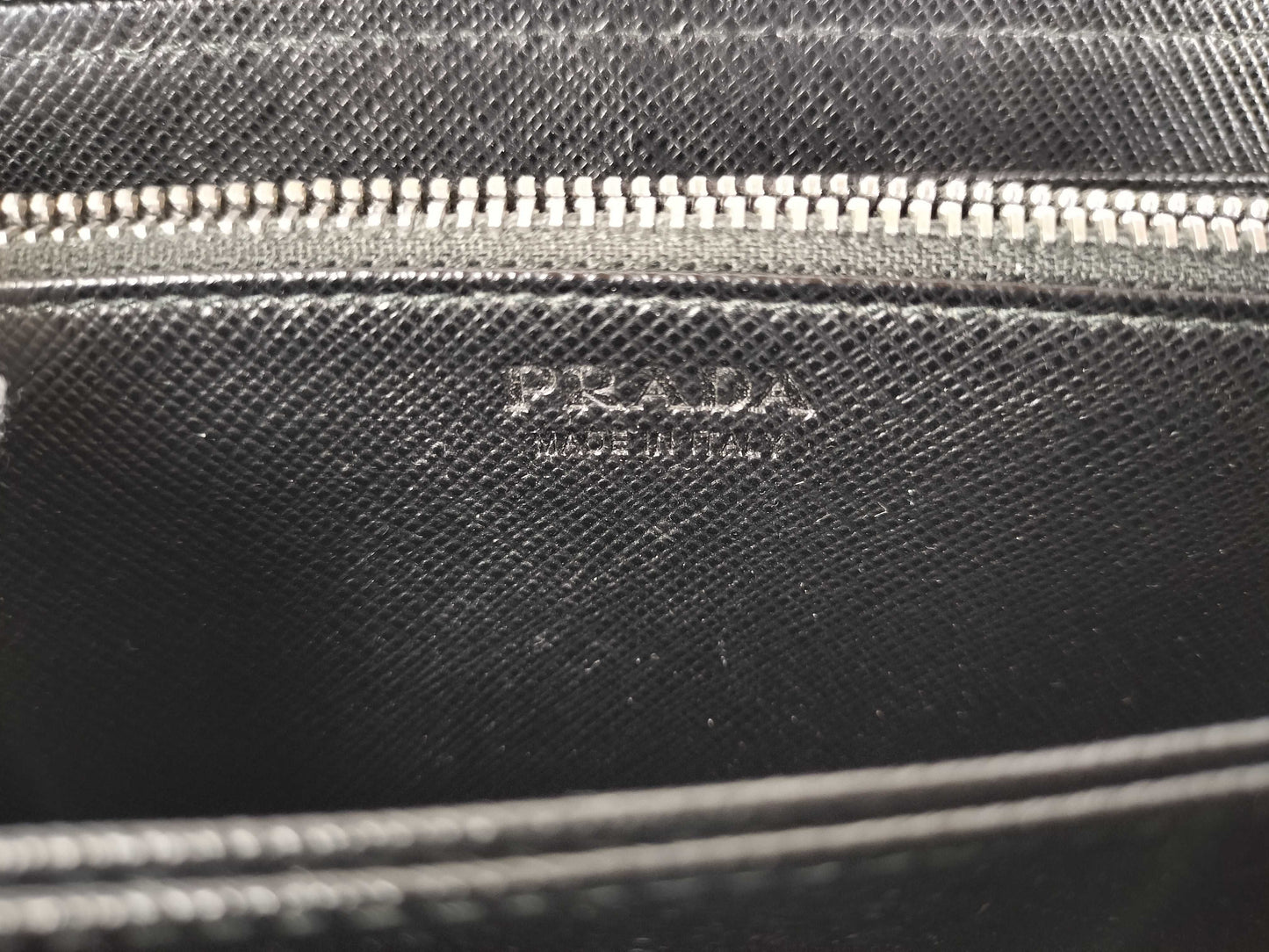 PRADA Saffiano Long Wallet