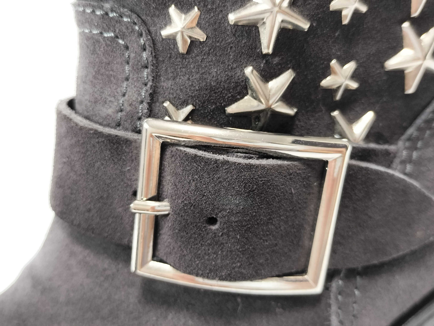 JIMMY CHOO Studded Suede Boots Other Shoes