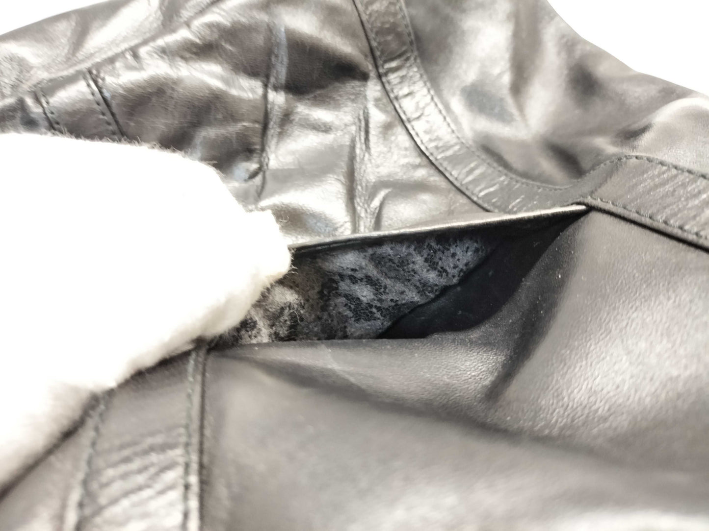 GUCCI Bamboo Leather Tote Handbag
