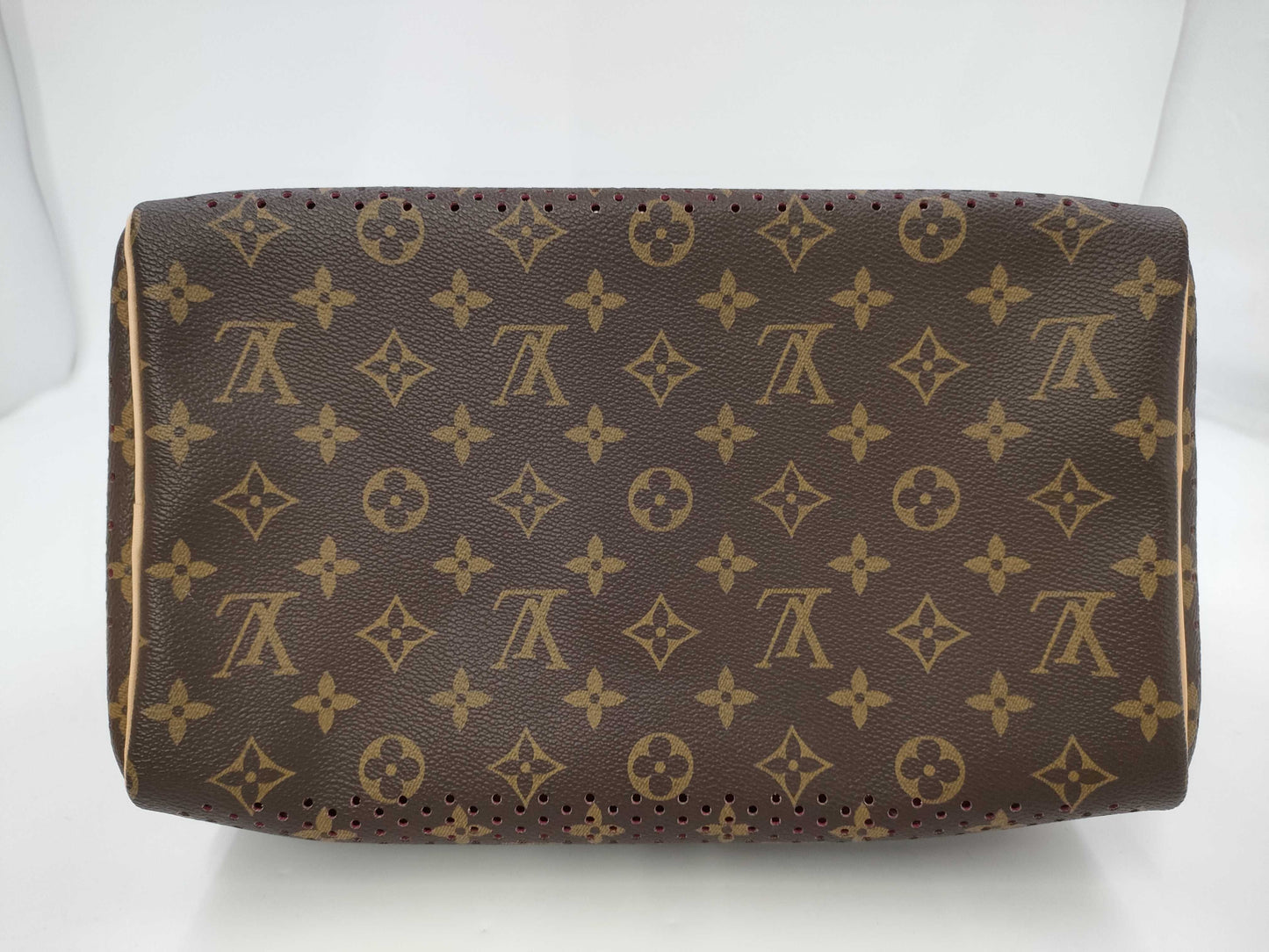 LOUIS VUITTON Monogram Perforated Speedy 30 Handbag