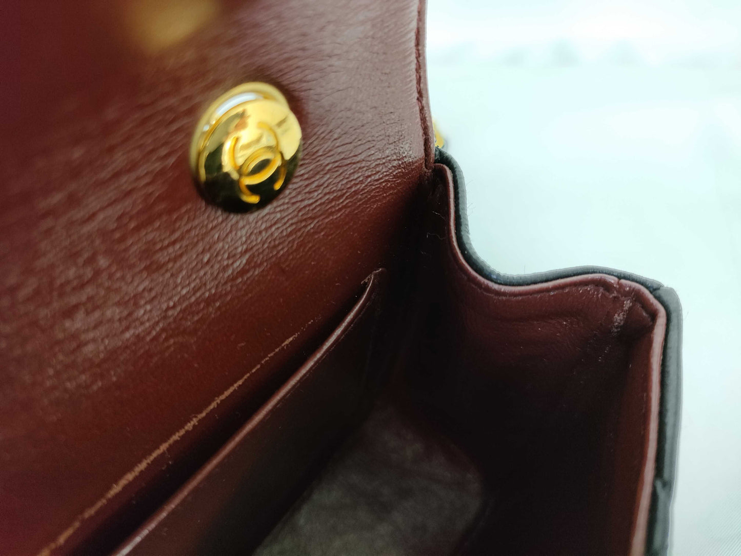 CHANEL Lambskin Mini Matelasse 18 Shoulder Bag