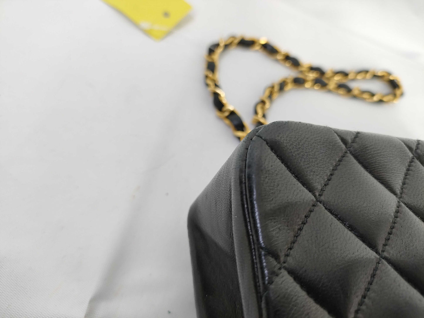 CHANEL Lambskin Mini Matelasse 18 Shoulder Bag