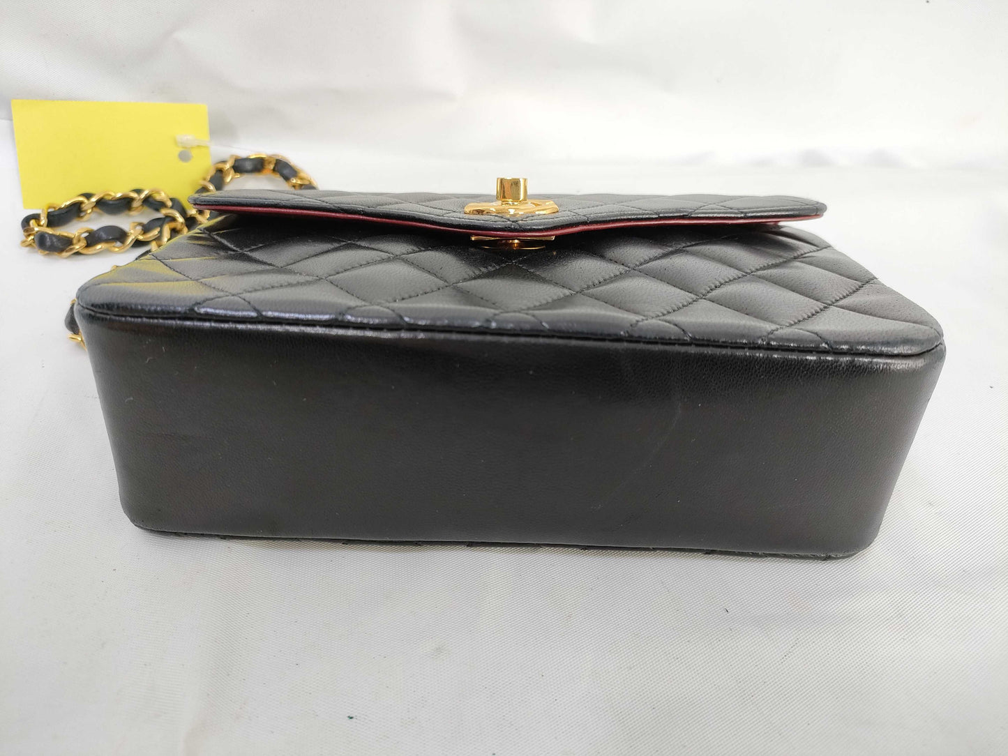 CHANEL Lambskin Mini Matelasse 18 Shoulder Bag