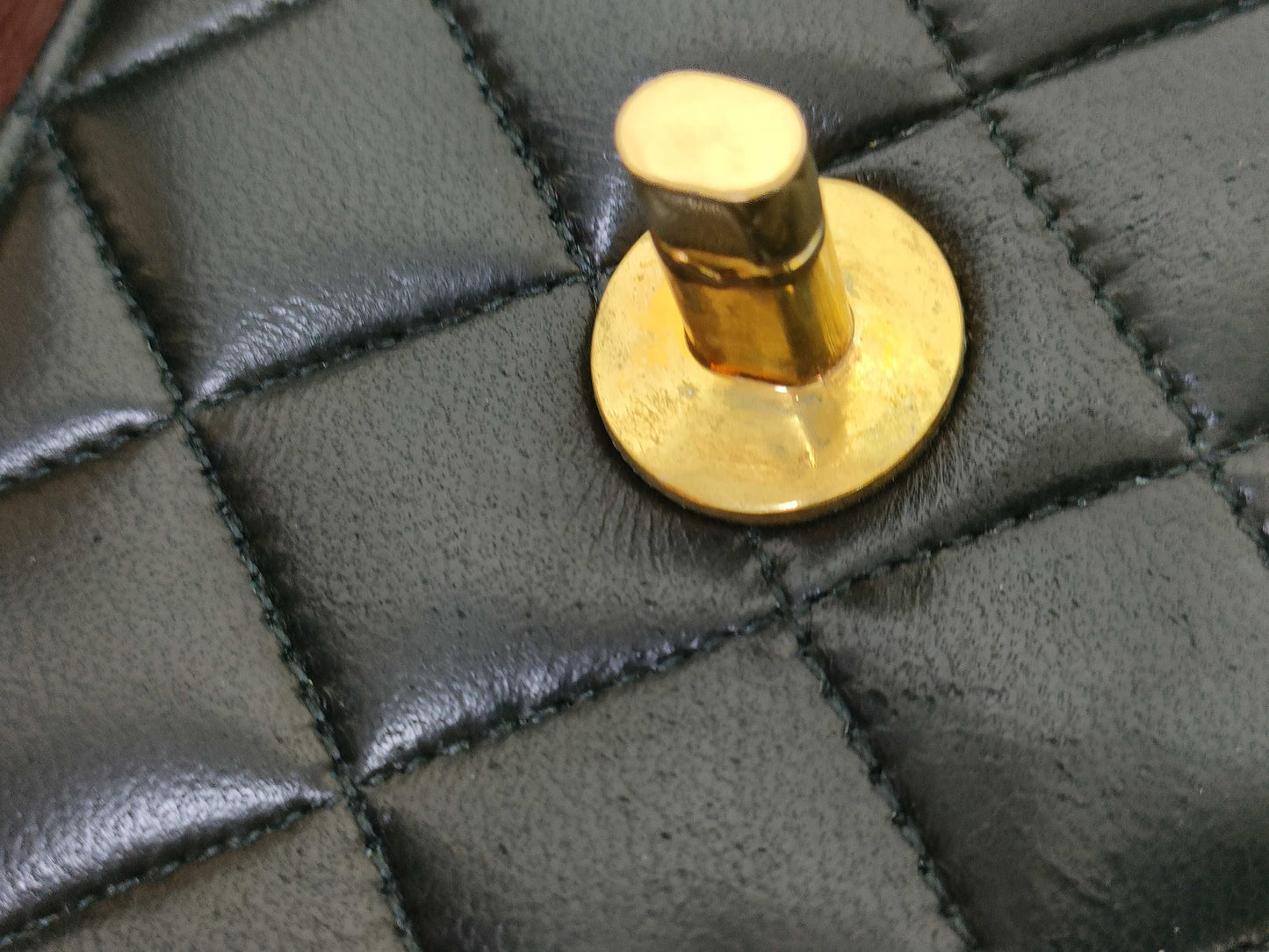 CHANEL Lambskin Mini Matelasse 18 Shoulder Bag