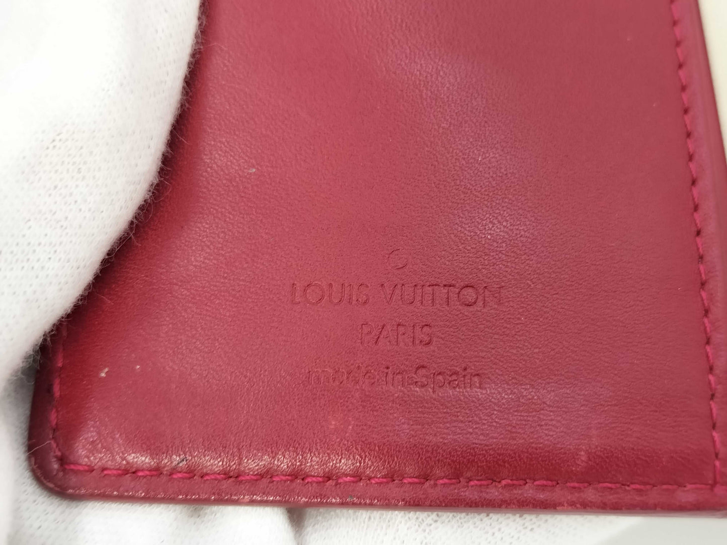 LOUIS VUITTON Vernis Agenda PM Notebook Cover