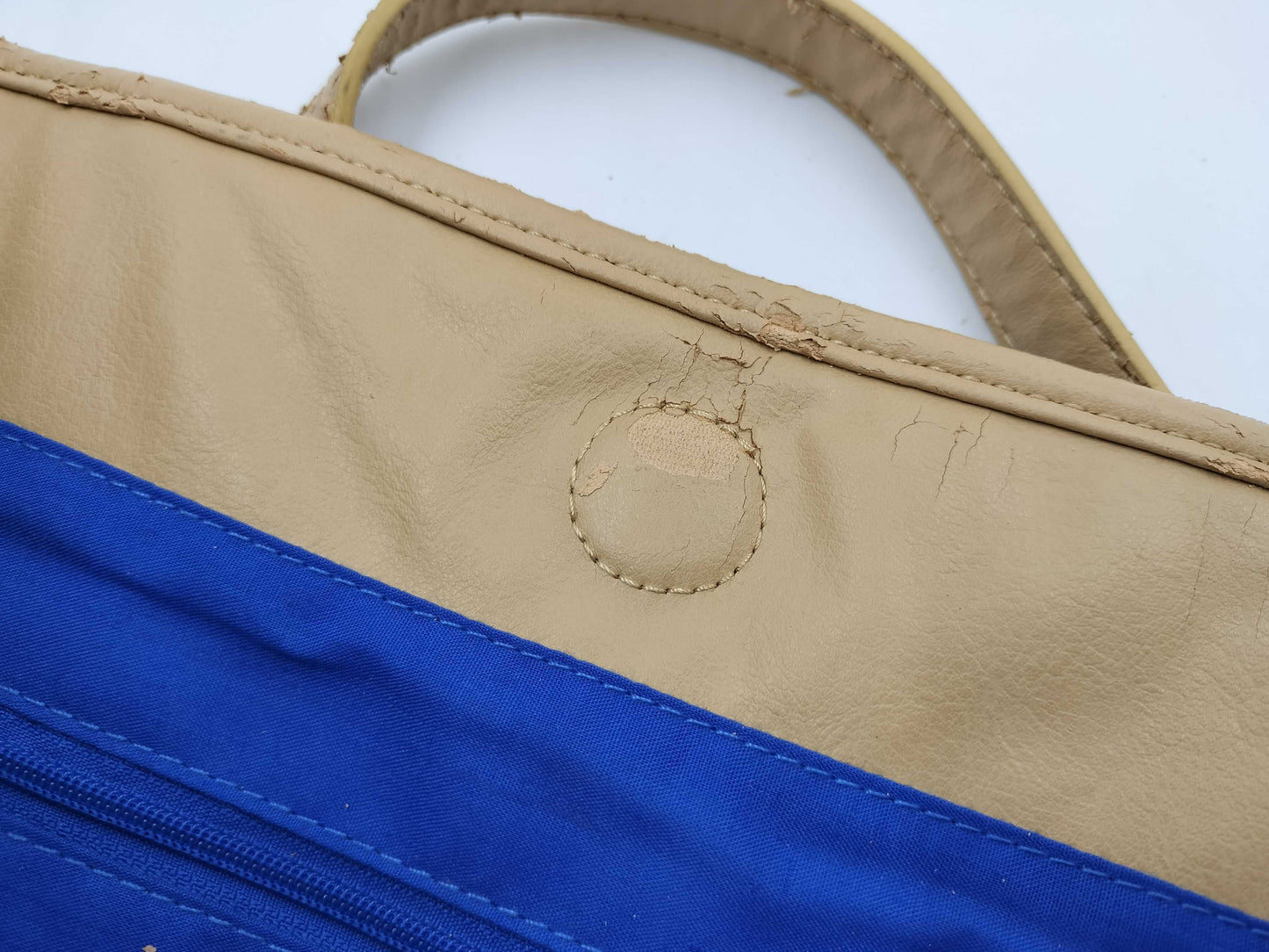 ARMANI Leather Tote Bag with Deteriorated Handles